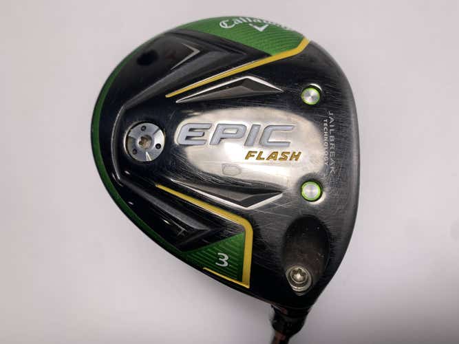 Callaway EPIC Flash 3 Fairway Wood 15* Project X Even Flow 6.0 55g Stiff Mens RH