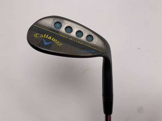 Callaway MD3 Milled Black C-Grind Lob Wedge LW 58* 8 NS Pro Prototype Mens RH