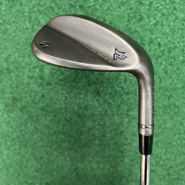 TaylorMade MG3 Milled Grind 3 60 LB-08 Lob Wedge Black LW MRH Steel Shaft MRH