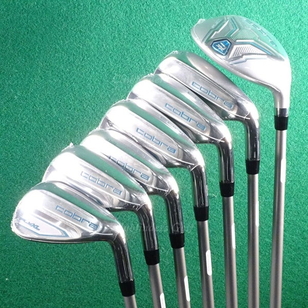 NEW Lady Cobra Fly-Z XL 2024 5H 6-SW Combo Iron Set Factory Graphite Ladies w/HC