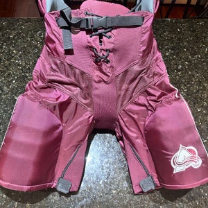 Men's Senior XL AVALANCHE Maroon Bauer Nexus Pro Hockey Pants Pro Stock (New)