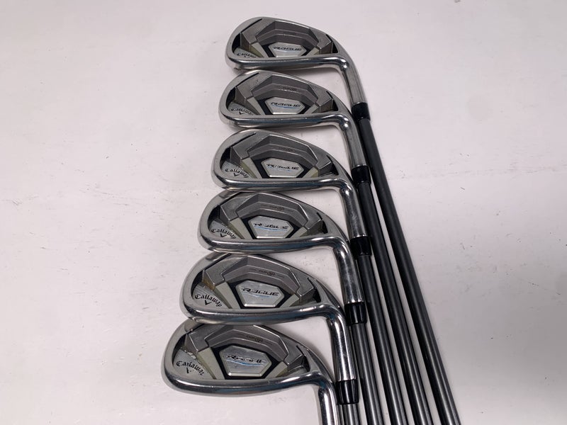 Callaway Rogue Iron Set 5-PW Aldila Synergy 60g Regular Graphite Mens RH