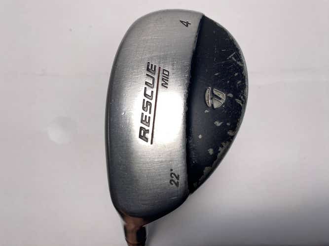 TaylorMade Rescue Mid 4 Hybrid 22* Regular Graphite Mens LH