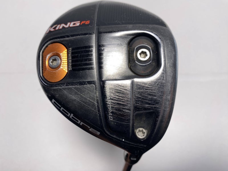 Cobra KING F6 3-4 Fairway Wood 15.5* Matrix Ozik Red Tie Q4 65g Regular RH