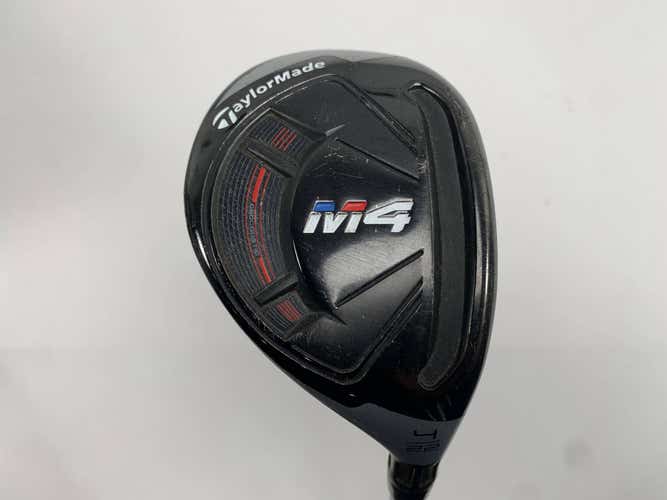 TaylorMade M4 4 Hybrid 22* Fujikura Atmos 5A Senior Graphite Mens RH