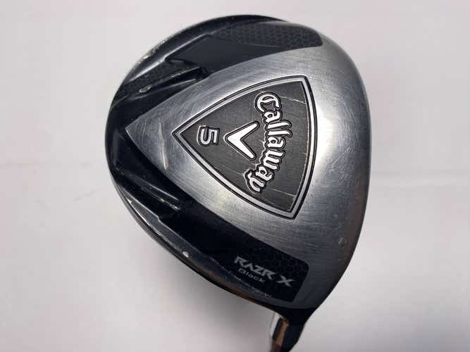 Callaway Razr X Black 5 Fairway Wood 18* 60g Regular Graphite Mens RH