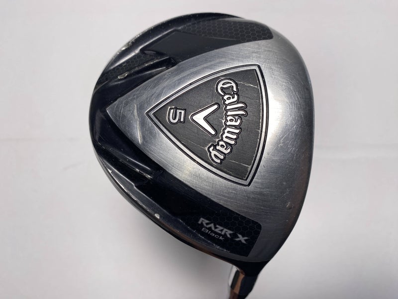 Callaway Razr X Black 5 Fairway Wood 18* 60g Regular Graphite Mens RH