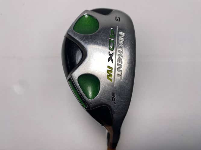 Nickent 4DX Ironwood 3 Hybrid 20* UST ProForce V2 Regular Graphite Mens RH