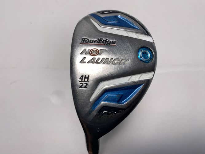 Tour Edge Hot Launch 4 Hybrid 22* Hot Launch 60g Regular Graphite Mens LH