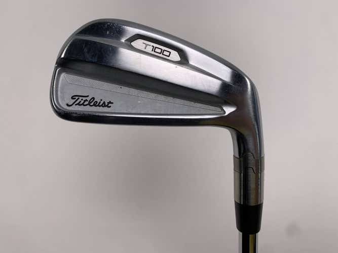 Titleist T100 2021 Single 7 Iron Fitter 4* Up AMT S300 Black Stiff RH