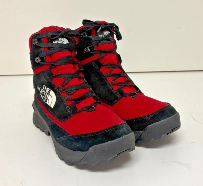 The North Face Chilkat Red/Black Insulated Winter Boots US  display picture 2