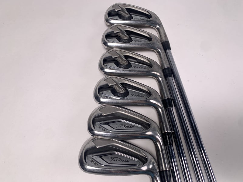 Titleist T300 Iron Set 4-9 True Temper AMT Red S300 Stiff Steel Mens RH