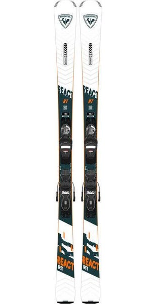 Unisex All Mountain Rossignol React Skis With Look Express Bindings (New)