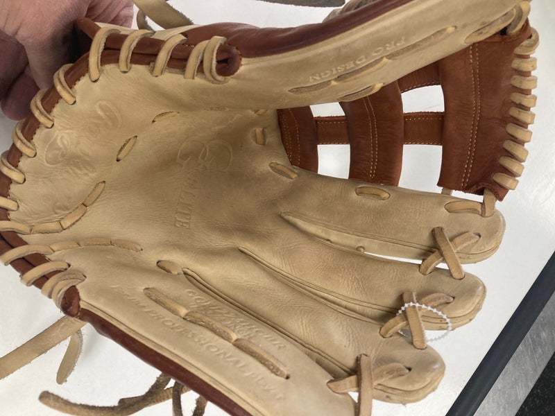 Rawlings Gold Glove Elite RH Outfield Baseball Glove 12.75" (Used)