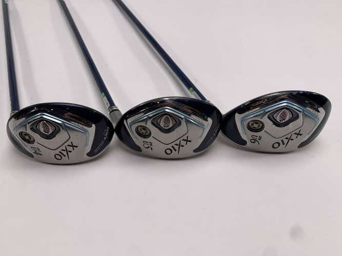 XXIO 8 Hybrid Set 4 5 6 22* 25* 28* MP 800 38g Ladies Graphite Womens RH