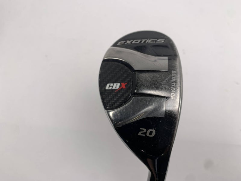Tour Edge Exotics CBX 4 Hybrid 20* Project X HZRDUS 6.0 Stiff Graphite Mens RH