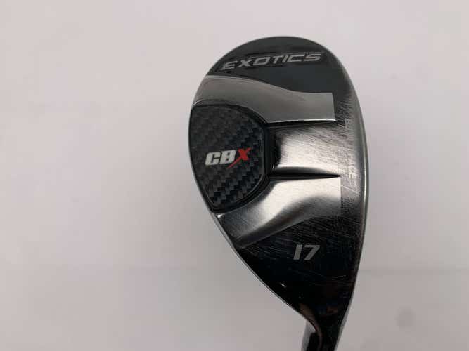 Tour Edge Exotics CBX 2 Hybrid 17* Project X HZRDUS 6.0 Stiff Graphite Mens RH