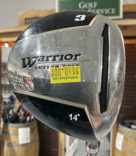 Warrior Custom Golf 14 #3 Fairway Wood 44" TRUE LAUNCH Regular Flex Graphite RH