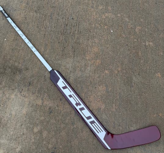 True Catalyst 9X Pro Stock Full Composite Goalie Stick 27.5” Paddle KORENAR 5983