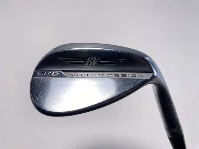 Titleist Vokey SM8 Tour Chrome Lob Wedge LW 58* 8 Bounce M-Grind Wedge Mens RH