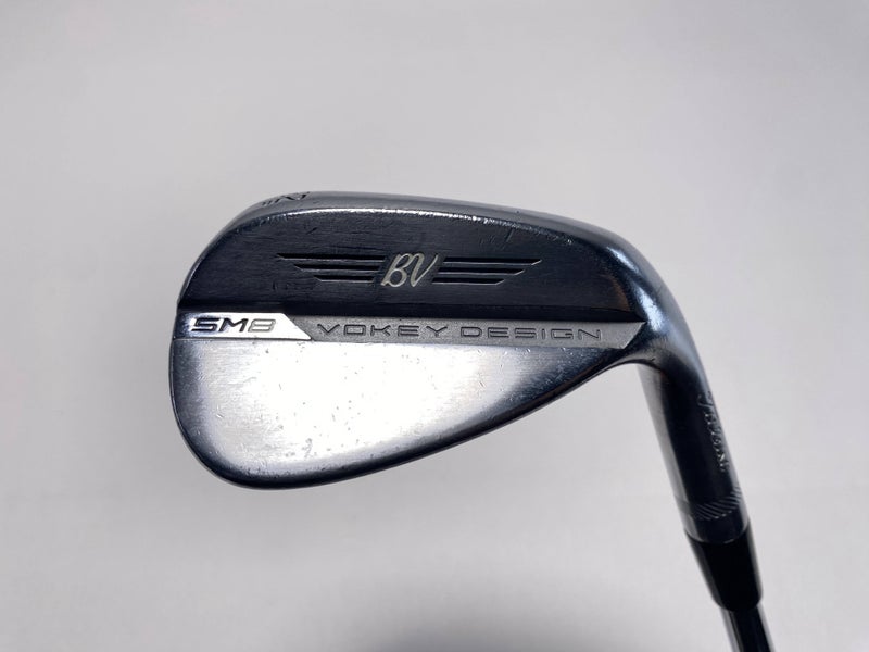 Titleist Vokey SM8 Tour Chrome Gap Wedge GW 52* 8 Bounce F-Grind Wedge Mens RH