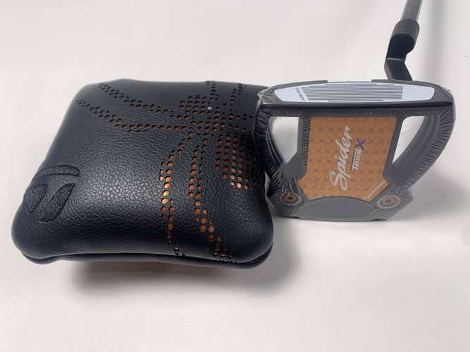 TaylorMade Spider Tour X L Neck Putter 33" Superstroke Pistol 1.0 Mens RH HC NEW