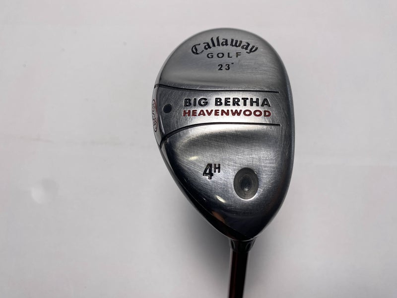Callaway Big Bertha Heavenwood 4 Hybrid 23* RCH 75w Firm Graphite Mens RH
