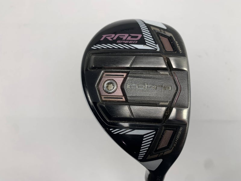 Cobra RAD Speed 5 Hybrid 24* UST Mamiya Recoil ESX 450 F1 Ladies Graphite RH