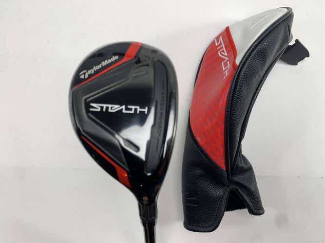 TaylorMade Stealth Rescue 4 Hybrid 22* Ventus Black Red 6R Regular Mens RH HC
