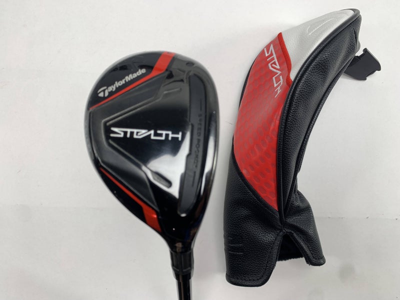 TaylorMade Stealth Rescue 4 Hybrid 22* Ventus Black Red 6R Regular Mens RH HC
