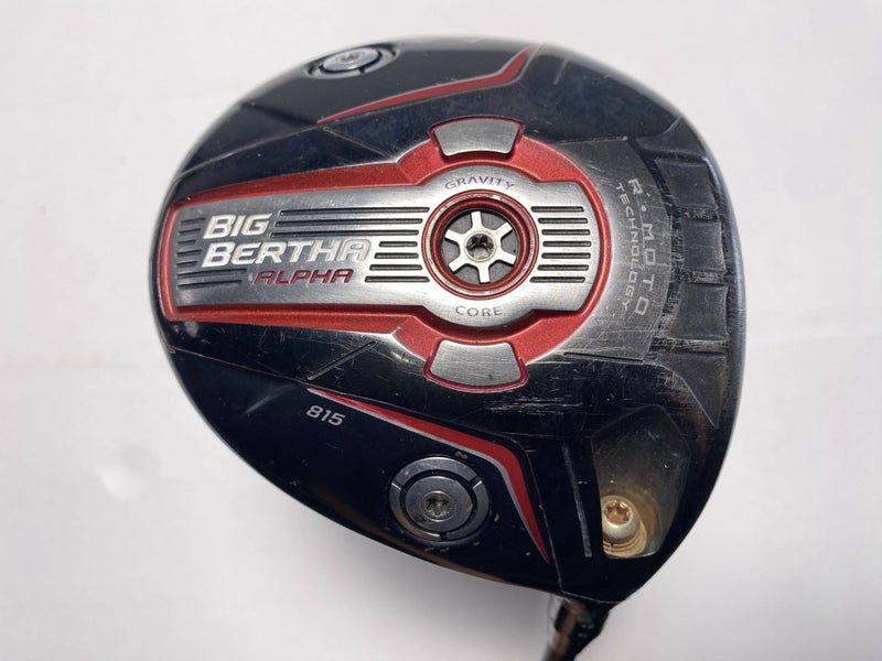 Callaway Big Bertha Alpha 815 Driver 10.5* Vanquish 4 R2 Senior Graphite Mens RH