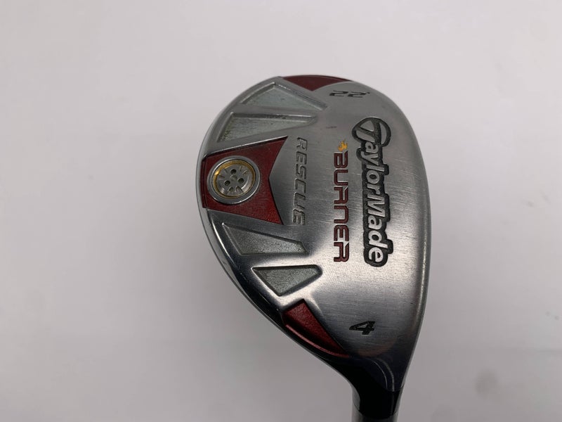 TaylorMade Burner Rescue 4 Hybrid 22* REAX SuperFast 65g Senior Graphite Mens RH