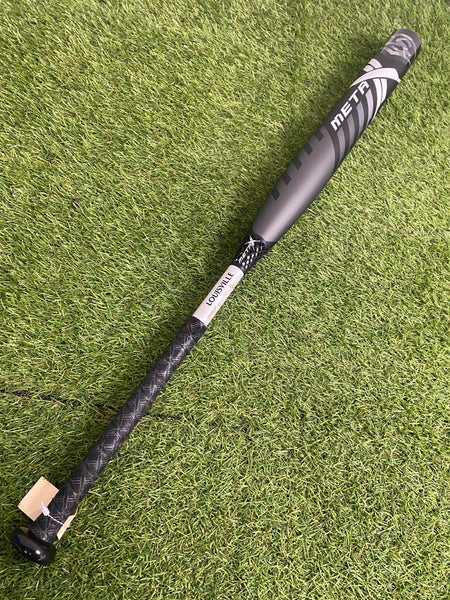 Black 2022 Louisville Slugger Meta Composite Bat (-9) Composite 25 oz 34" (Used)
