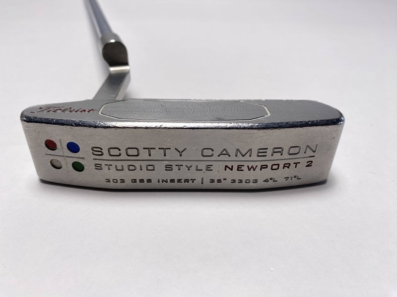 Scotty Cameron Studio Style Newport 2 Putter 35" Superstroke Pistol Tour Mens LH