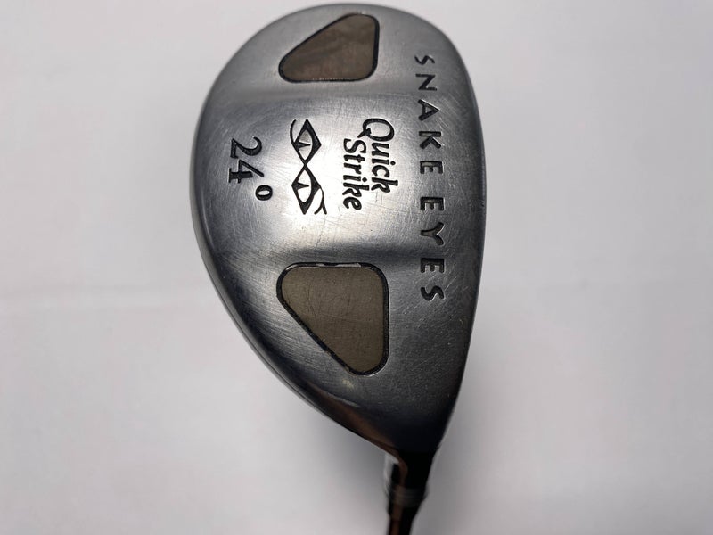 Snake Eyes Quick Strike Tour Hybrid 24* UST iRod Regular RH Oversize Grip