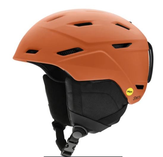 Small Smith MISSION MIPS Helmet Matte Carnelian (New)(SY2482)