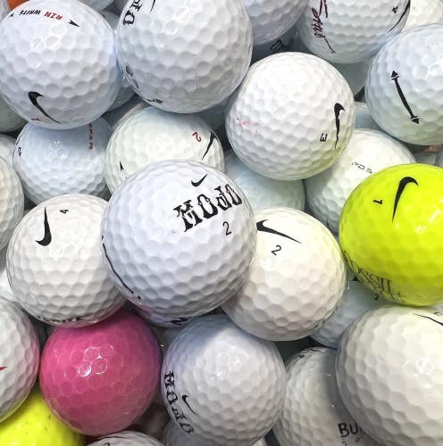 4 Dz Premium AAA Assorted Nike Used Golf Balls...Mojo, Pd Soft, RZN, Crush, +