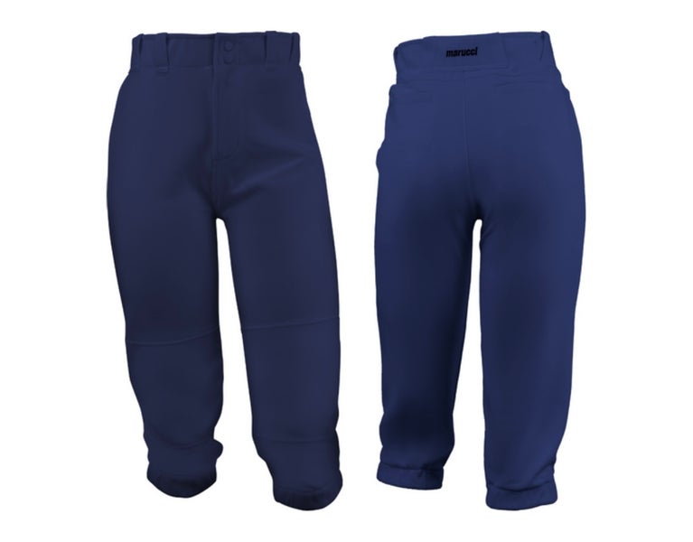 Marucci Fastpitch Softball Game Pants, Navy Blue, Youth XL (New)