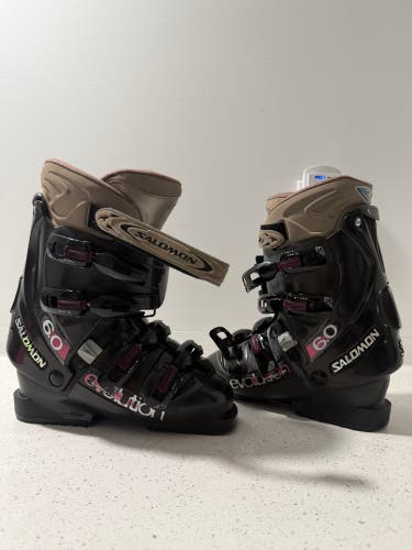 Mondo 24 & 24.5 Salomon Evolution 7.0 Ski Boots (Used)