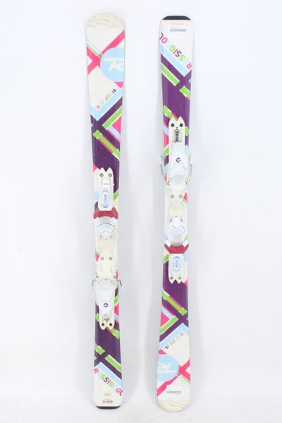 Rossignol Fun Girl Kids Skis with Bindings - 120 cm Used