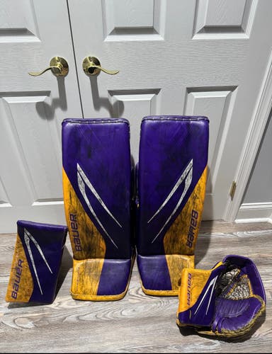 33" Bauer Mach Regular Goalie Full Set (Hyperlite 2 Skinned) (Used)