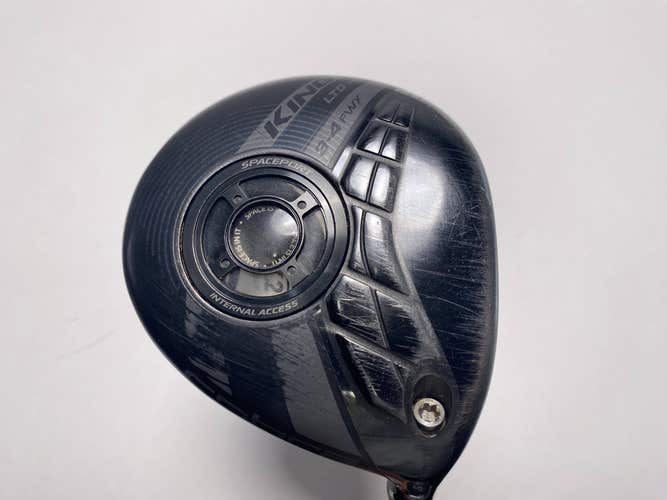 Cobra KING LTD Black 3 Fairway Wood 14.5* Aldila Rogue 95 MSI 3.3 70g Stiff RH