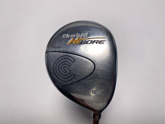 Cleveland Hibore 3 Fairway Wood 15* Fujikura 55g Regular Graphite Mens RH
