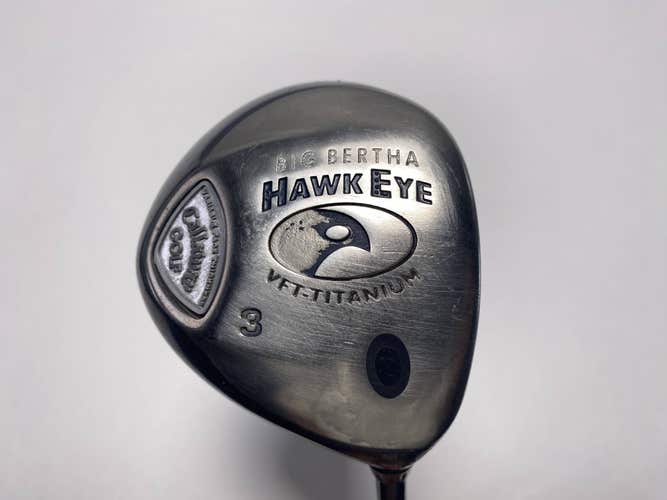 Callaway Hawkeye VFT 3 Fairway Wood 15* Big Bertha Gems 50 Ladies RH