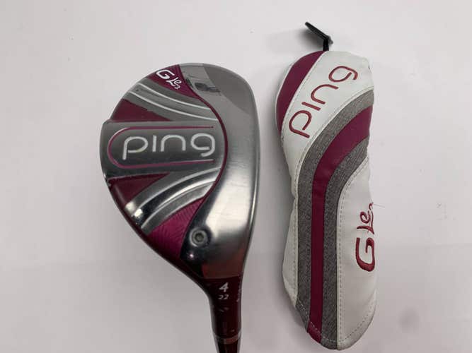 Ping G LE 2 4 Hybrid 22* ULT240 Ladies Graphite Womens RH HC Undersize Grip