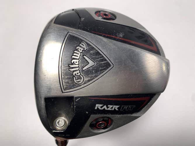 Callaway Razr Fit Driver 9.5* Aldila RIP NV 60g Stiff Graphite Mens LH
