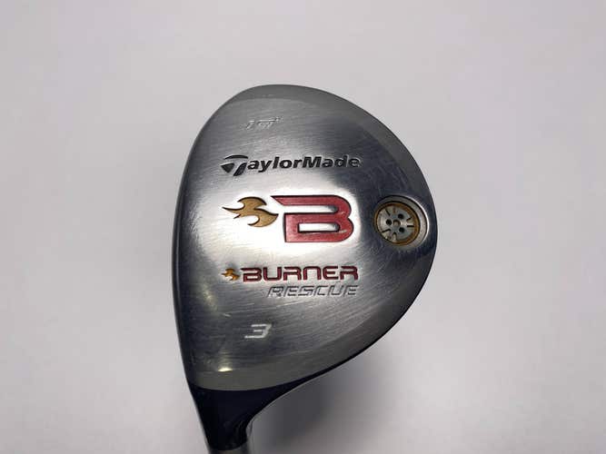 TaylorMade Burner Rescue 2008 3 Hybrid 19* REAX 60g Stiff Graphite Mens LH