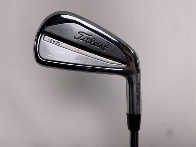 Titleist T200 2023 Single 4 Iron True Temper AMT S300 Black Stiff Steel Mens RH