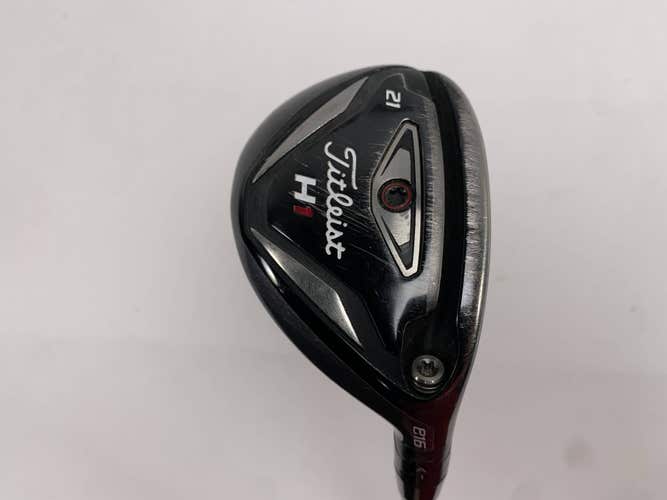 Titleist 816 H1 4 Hybrid 21* Diamana Red M+60 HY 60g Regular Graphite Mens RH