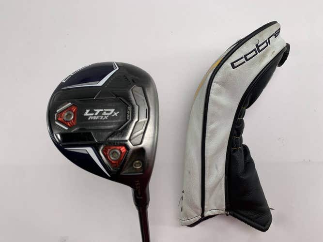 Cobra LTDx Max 3 Fairway Wood 15.5*  HZRDUS Smoke iM10 5.5 60g Regular RH HC